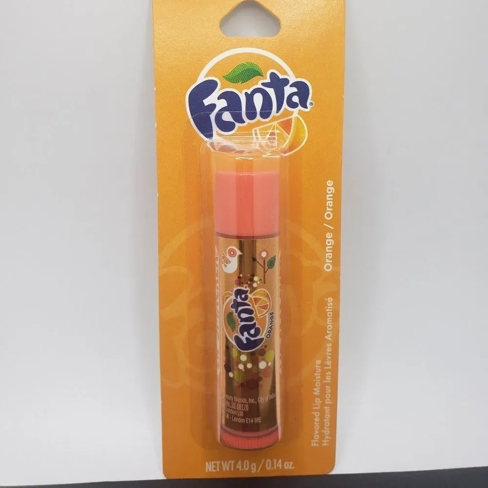 Orange Fanta lip smacker lip balm